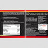 Limxtra male performance supplement label with ingredients, dosage, and warnings for sexual health support