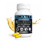 Omega-3 Fish Oil Capsules 1000mg with EPA 180mg & DHA 120mg for Heart, Joint, Bone & Skin Health | Fish Oil Softgels for Men & Women | 60 Count